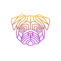 The Digital Pug logo