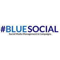 #Blue Social Agency logo