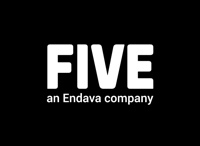 Five, an Endava company logo