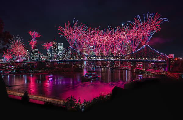 Brisbane Riverfire Night