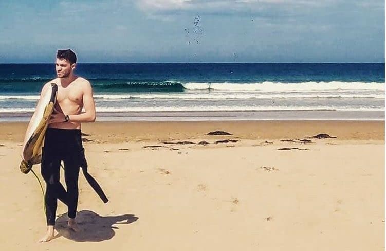 Umberto e il surf