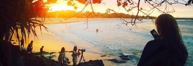 estudiante de inglés en Noosa
