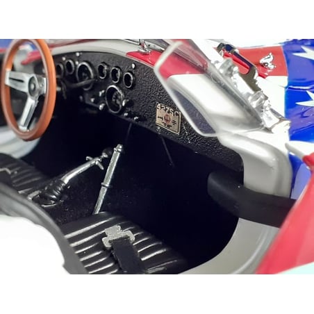 Franklin Mint 1/24 Shelby Cobra 427 S/C® Stars and Stripes