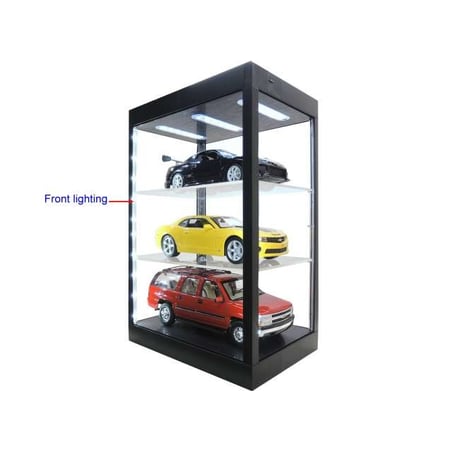 Triple9 1/18 Acrylic Single Showcase with LED lighting and mirror for 1/18 , 1/24, 1/43