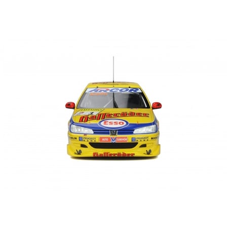 Otto Mobile 1/18 Peugeot 406 Super Tourenwagen Cup, No.1, 1997, Jaune L.Aiello 1997 STW