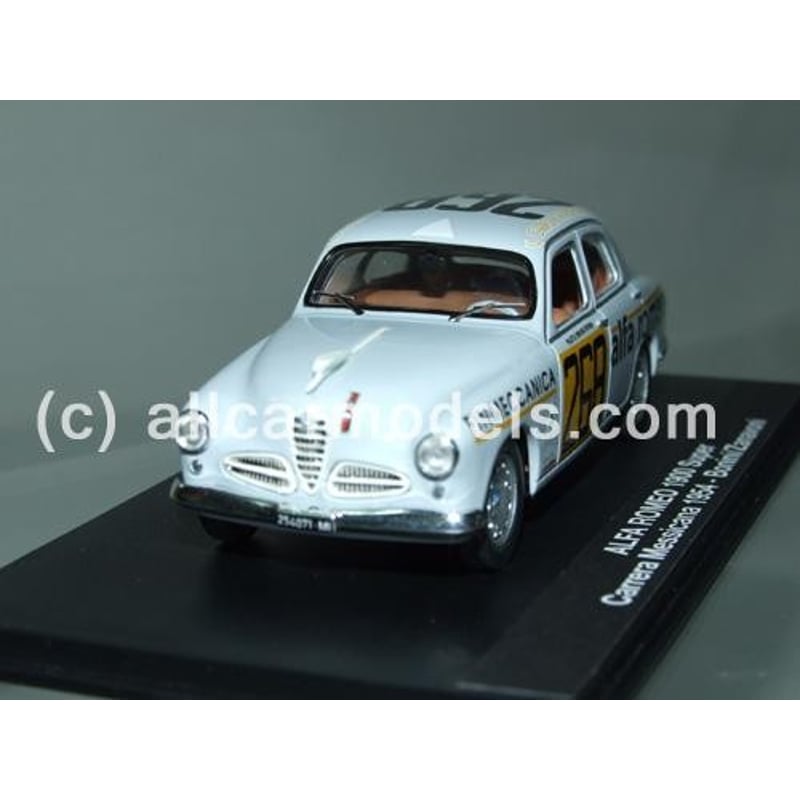 1:43 Alfa Romeo 1900 Super- No.268- Carrera Panamericana Mexico-(Carrera Messicana)-1954-Drivers: Bonini / Zanavoni (M4)