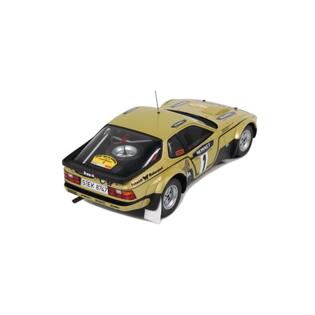 Otto Mobile 1/18 Porsche 924 Carrera GT Gr.4 1981, No.1, Winner Rallye Hesse, Walter Röhrl/Christian Geistdörfer
