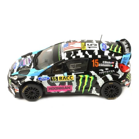 1/18 Ford Fiesta RS WRC No.15 Rally Catalunya 2014 Drivers: Ken Block/A.Gelsomino