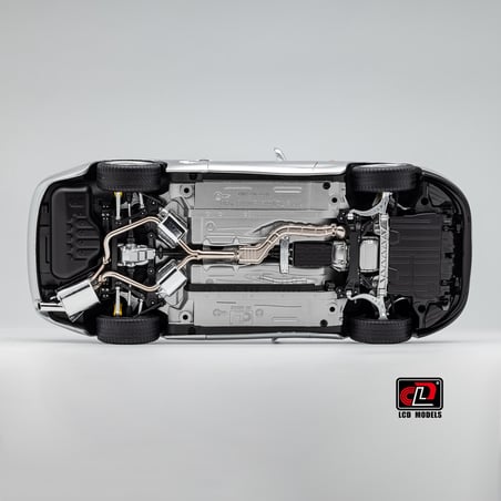 LCD Models 1/18 Toyota Supra MKIV (A80) Coupe 1993 (Car lift and key fob included)