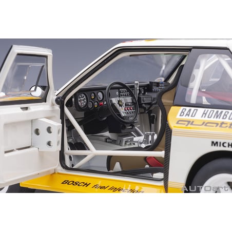 1:18 Audi Sport Quattro S1 Rally Monte Carlo 1986 W. Röhrl/C. Geistdörfer No.2