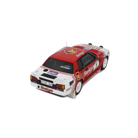 Otto Mobile 1/18 Toyota Celica Twin Cam Turbo Team Belga (Night Version) N.1Rally Haspengouw 1985 Juha Kankkunen/Fred Gallagher