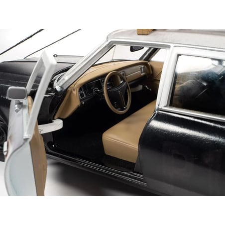 Autoworld 1/18 Dodge Monaco Police Pursuit Blues Brothers 1974