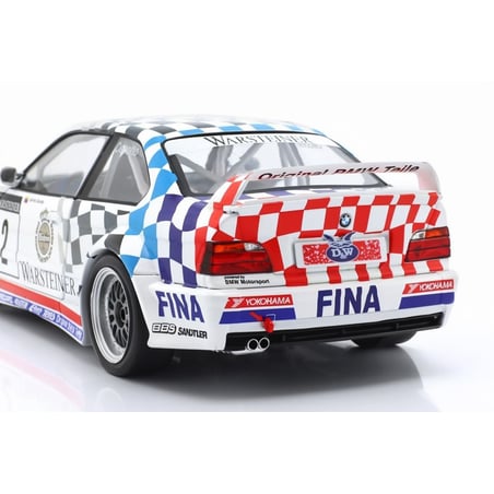 WERK83 1/18 BMW M3 E36 GTR FINA Team Warthofer No.2 ADAC GT-Cup Champion 1993 Johnny Cecotto
