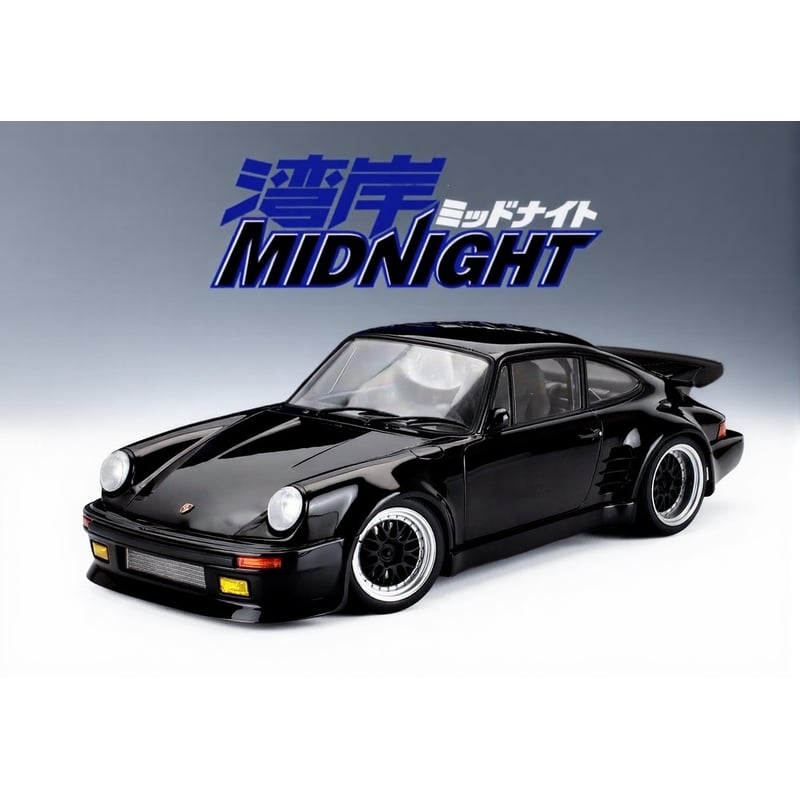 Autoart 1/18 Porsche 911 (930) Turbo Wangan Midnight “Blackbird”