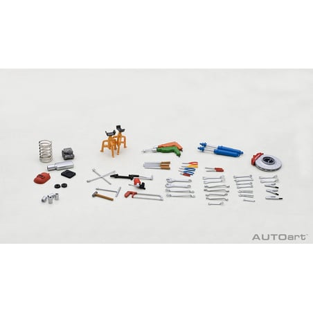 Autoart 1/18 Garage kit set (version 1)