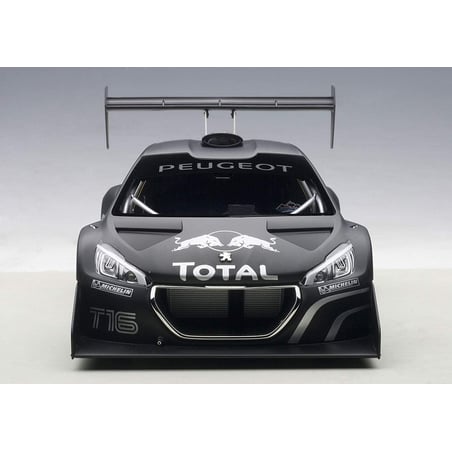 Autoart 1/18 Peugeot 208 T16 Pikes Peak Presentation Car, Red Bull 2013 Sebastian Loeb