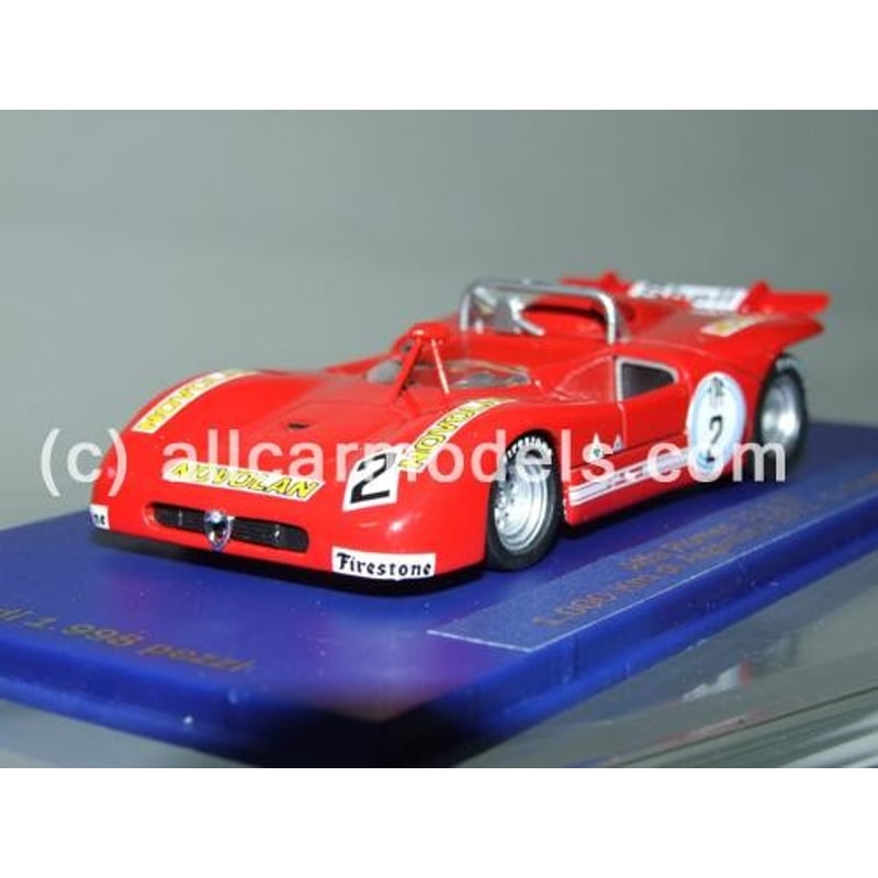 1:43 Alfa Romeo 33.3 TT-No.2- 1.000 Km Di Argentina 1972- Driver: C.Facetti (M4)
