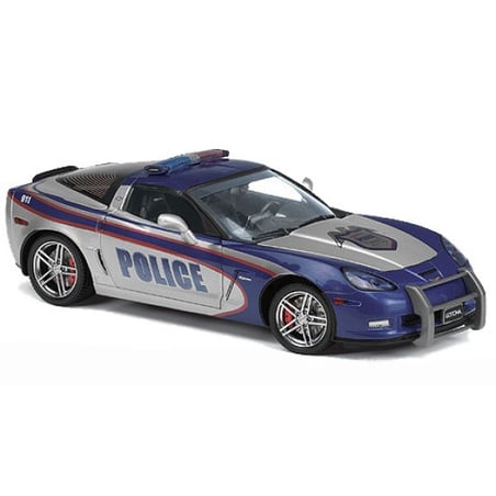 Franklin Mint 1/24 Chevrolet Corvette Z06 Police Car