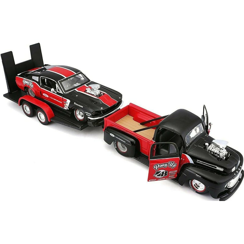 1:24 Ford Pick Up1948 / Ford Mustang 1967