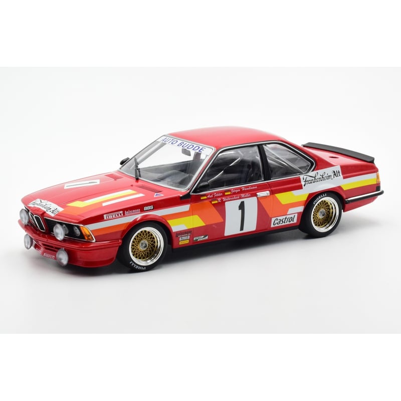 Minichamps 1/18 BMW 635 CSi Winner 24h Nürburgring 1985 No.1 Auto Budde Team Felder/Hamelmann/Walterscheid-Müller