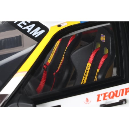 Otto Mobile 1/18 Audi 200 Quattro No.4, 3rd Rallye Monte Carlo Walter Röhrl, Christian Geistdörfer 1987