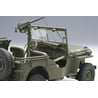 1/18 Jeep Willys, 1943 U.S. Army with Trailer and Accessories