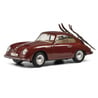 1/18 Porsche 356 A Carrera Coupe "Skiurlaub" with Luggage Rack and 2 pairs of Ski