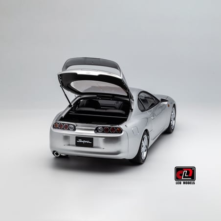 LCD Models 1/18 Toyota Supra MKIV (A80) Coupe 1993 (Car lift and key fob included)
