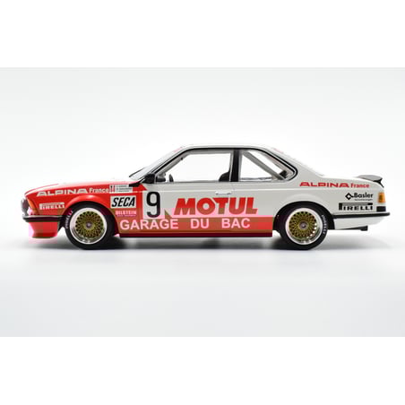 Minichamps 1/18 BMW 635 CSi 7th 24h Spa 1984 Motul No.9 Garage du Bac Hollinger/ Giroix/Krucker