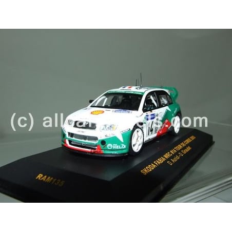 1:43 Skoda Fabia WRC- Tour De Corse- 2003- No.14- Drivers: D.Auriol / D.Giraudet (IXO)