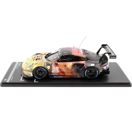 IXO 1/18 Porsche 911 RSR No.56 Winner LMGTE AM 24h LeMans 2019 Team Project Jörg Bergmeister/Patrick Lindsey/Egidio Perfetti