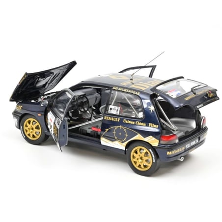Norev 1/18 Renault Clio Williams Tour De Corse 1993 No.21 S. Jordan / J.Boyere