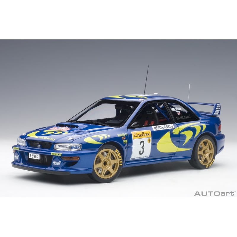 Autoart 1/18 Subaru Impreza WRC 1997 No.3 Rally Monte Carlo Colin McRae / Nicky Grist