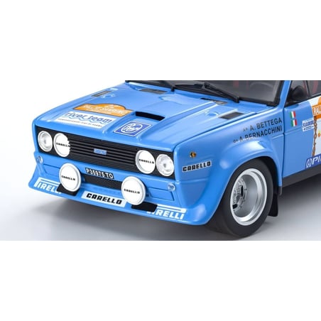1/18 Fiat 131 Abarth River Team No.11 1980 Rally San Remo, Drivers: A. Bettega/A.Bernacchini