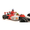 Minichamps 1/18 McLaren Honda MP4/6 No.1 1991 Mexico GP Ayrton Senna with Jean Alesi Riding