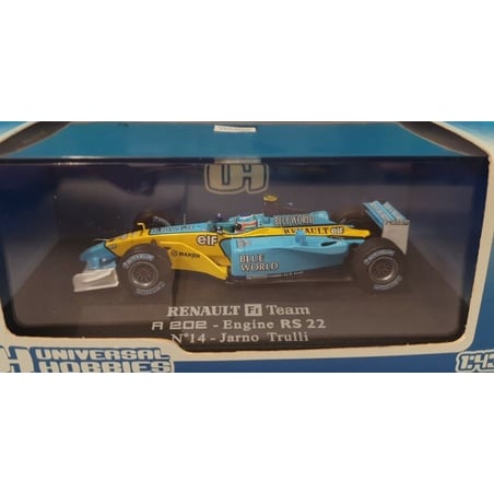 Universal Hobbies 1/43 Renault F1 Team R202 No.14 Jarno Trulli 2002