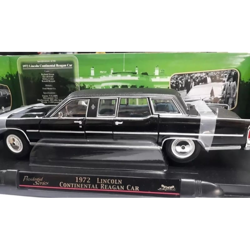 その他 Yat Ming Scale 1:24 - 1972 Lincoln Continental Reagan Car Yatming 1/24 Lincoln Continental Reagan Car 1972