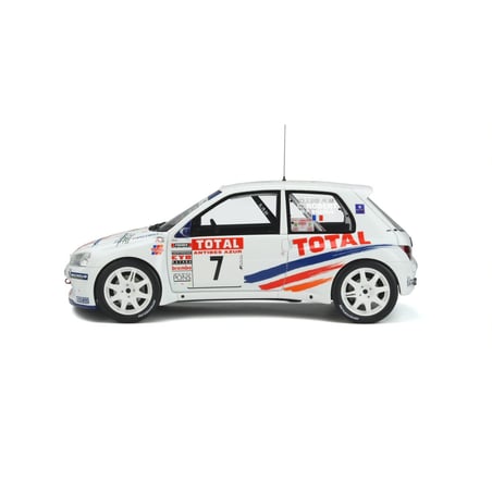 Otto Mobile 1/18 Peugeot 106 Maxi No.7 Rally D'Antibes 2000