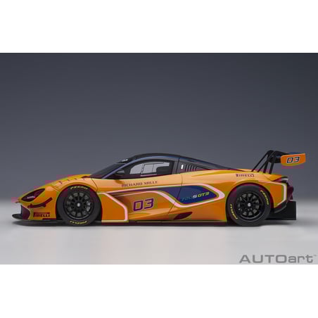 Autoart 1/18 McLaren 720S GT3 Presentation Car No.03 Richard Mille 2019