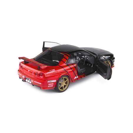 1:18 Nissan Skyline GT-R (R34) Advan Drift Livery 1999