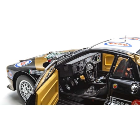 Kyosho 1/18 Lancia Rally 037 1985, Winner Rally Piancavallo, No.1, F.Tabaton / L.Tedeschini