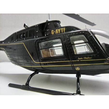 1/43 Bell 206B Jet Ranger II  Team Lotus Helicopter 1982, Colin Chapman