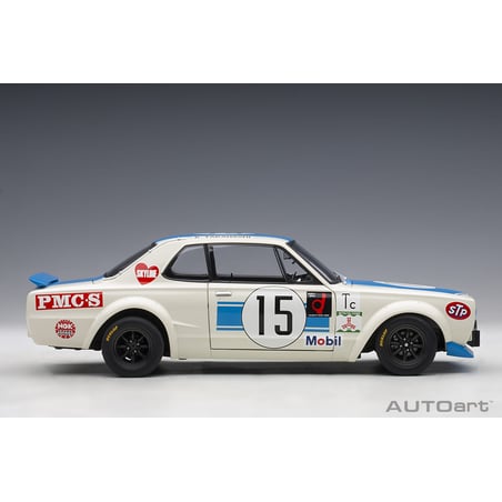 1:18 Nissan Skyline GT-R (KPGC 10) Racing 1972- Fuji 300km Speed Race Winner- No.15- Driver: K.Takahashi (AUTOart)