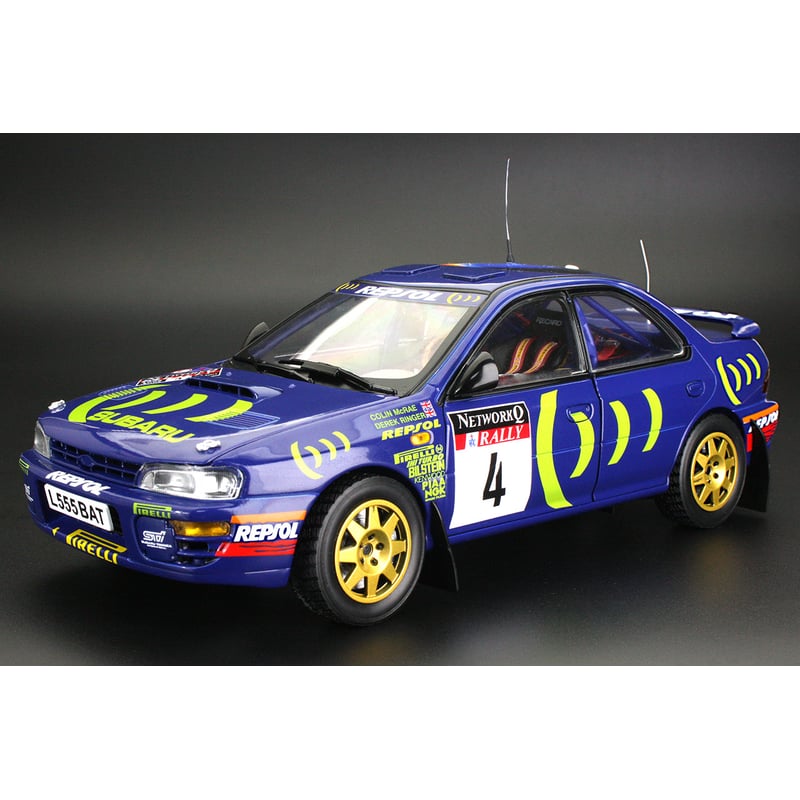 Sun Star 1/18 Subaru Impreza 555, Winner Rallye WM, RAC Rallye, Νο.4, C.McRae/D.Ringer 1995