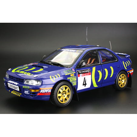 Sun Star 1/18 Subaru Impreza 555, Winner Rallye WM, RAC Rallye, Νο.4, C.McRae/D.Ringer 1995