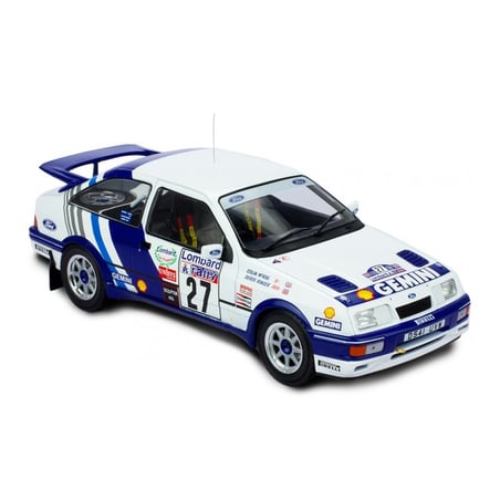 IXO 1/18 Ford Sierra RS Cosworth No.27 Lombard RAC Rally 1989 Colin.MCRae / D. Ringer