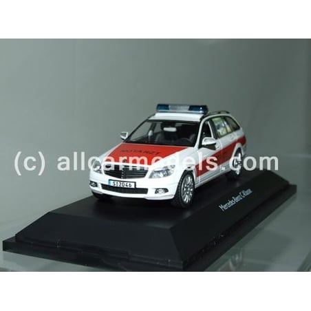 Schuco 1/43 Mercedes C Class T Model (S204) Notarzt Emergency Services 2008