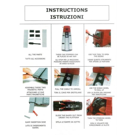 MITICA 1/18 Alfa Romeo A12(F12) Tow Truck 1967