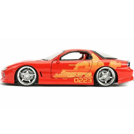 1:24 Orange JL5 Mazda RX-7