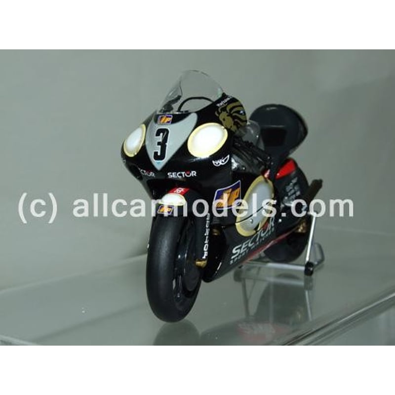 1:12 Aprilia RSV 250- No.3-MS Aprilia. Driver: M. Melandri- GP 2002 (Minichamps)